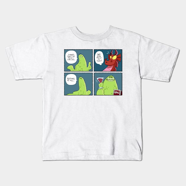 Only so much I can do Kids T-Shirt by Slack Wyrm